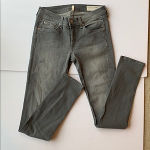 Rag and Bine gray skinny jeans